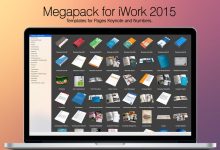 Megapack for iWork 2015 v2.3 MacOSX-iWork文档模板包-联合优网