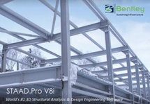 Bentey STAAD Pro SS6 V8i 20.07.11.82 注册版-三维结构分析与设计-联合优网