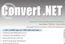 Convert .NET v7.9.6103.1多语言中文稳定版-多功能多用途转换与开发工具-联合优网