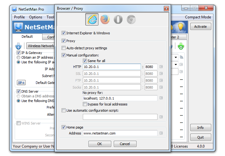 NetSetMan v4.7.1 多语言中文正式版-IP切换工具