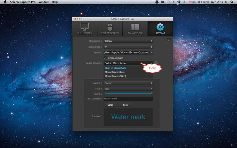 Screen Capture Pro 2.5.0 MacOSX 注册版-Mac屏幕录制工具