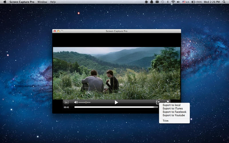 Screen Capture Pro 2.5.0 MacOSX 注册版-Mac屏幕录制工具
