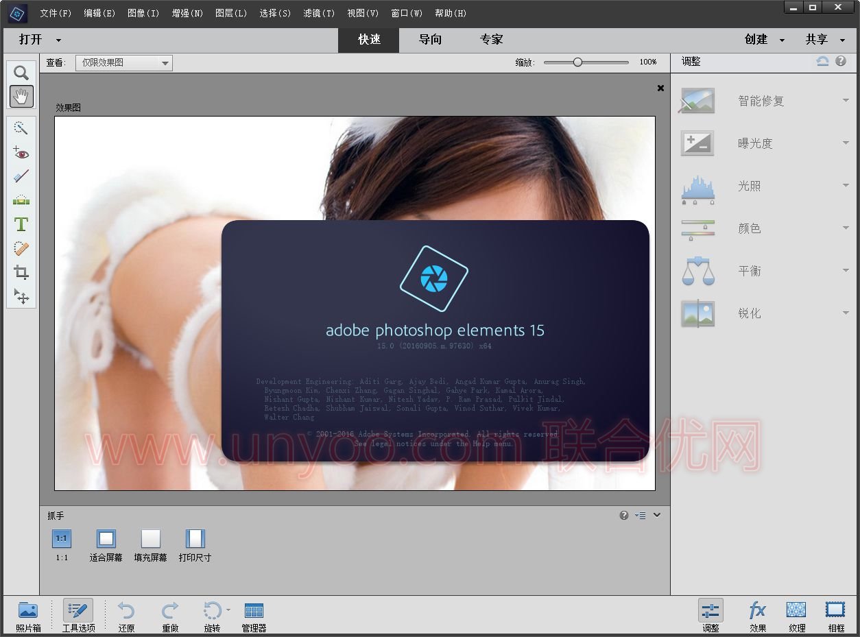Adobe Photoshop Elements 15.0 Win x64/Mac 多语言中文注册版-图像编辑