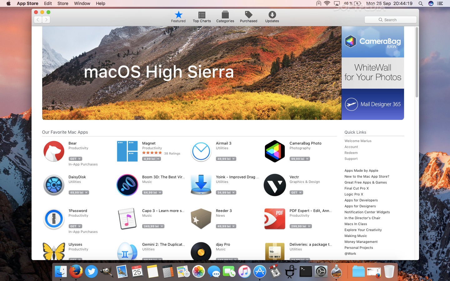 苹果发布macOS High Sierra 带来全新APFS文件系统