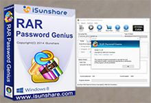 iSunshare RAR Password Genius v3.1.20 注册版附注册码-RAR密码恢复-联合优网