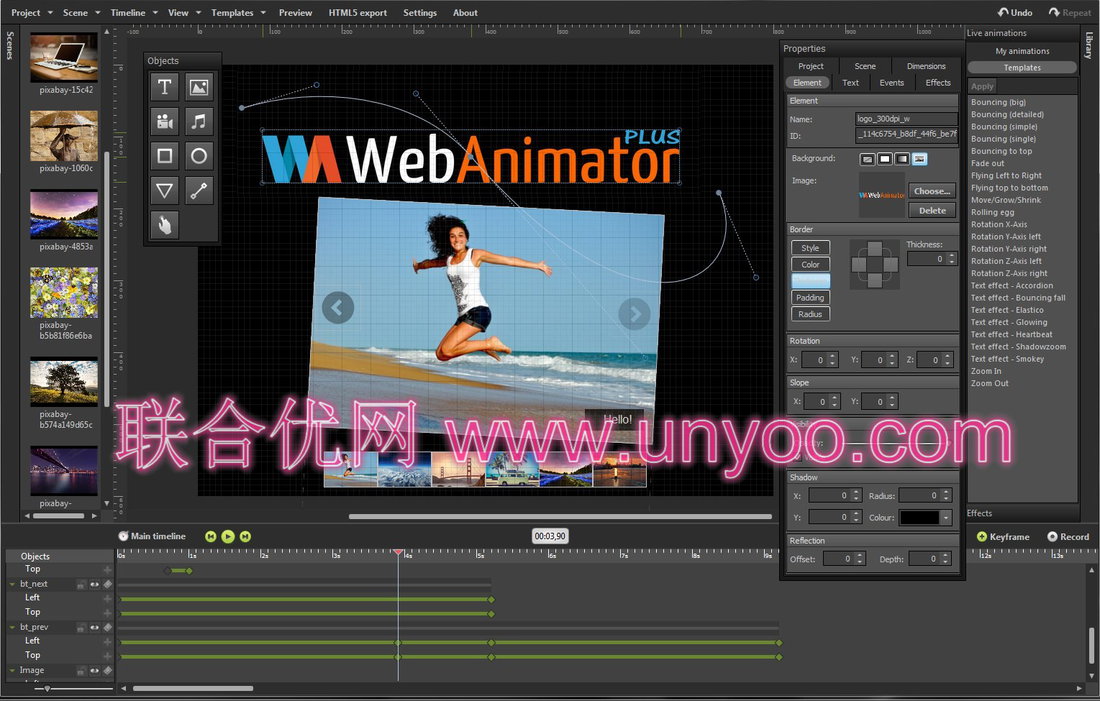 Incomedia WebAnimator Plus v3.0.2 多语言注册版-动画设计制作