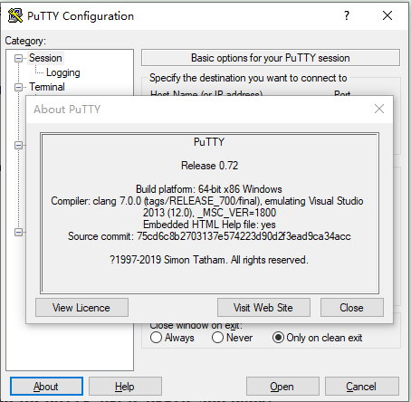 PuTTY v0.76 正式版发布附下载 - 免费的SSH/Telnet程序